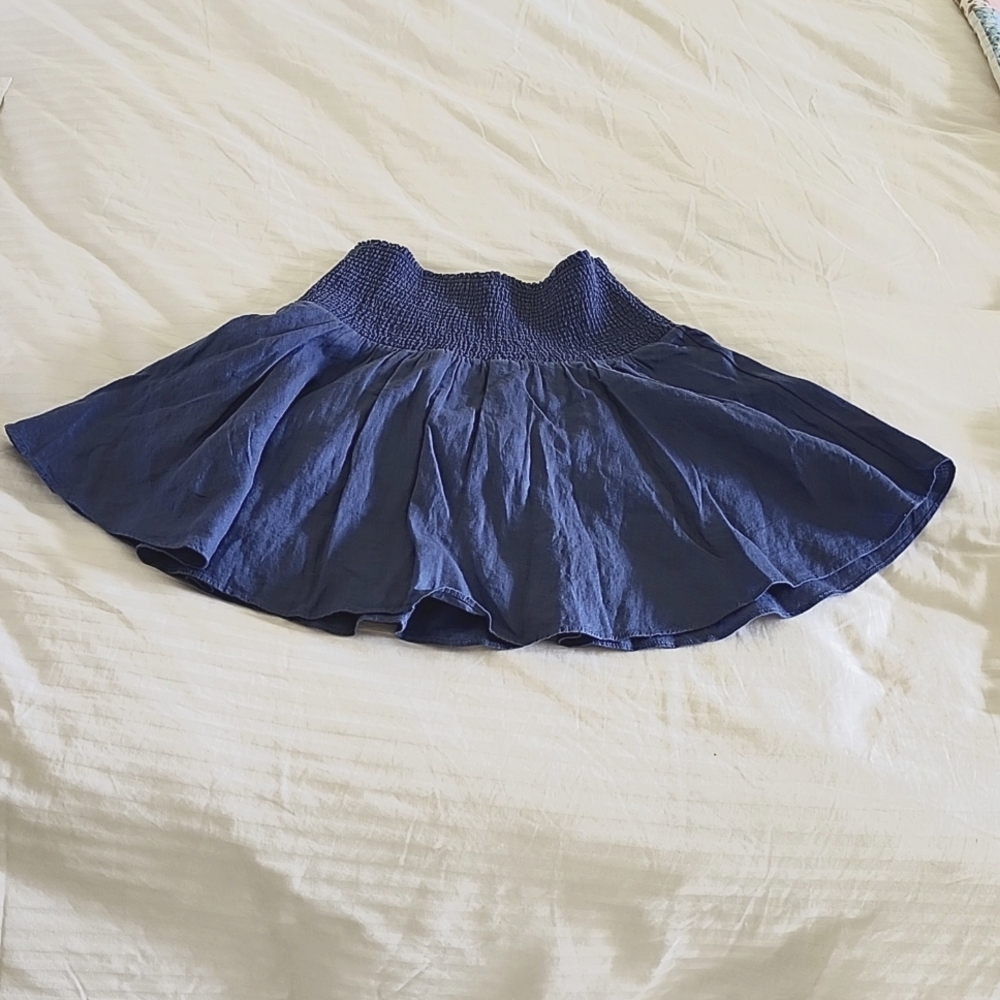 NWT Smock-waisted linen J. Crew skirt